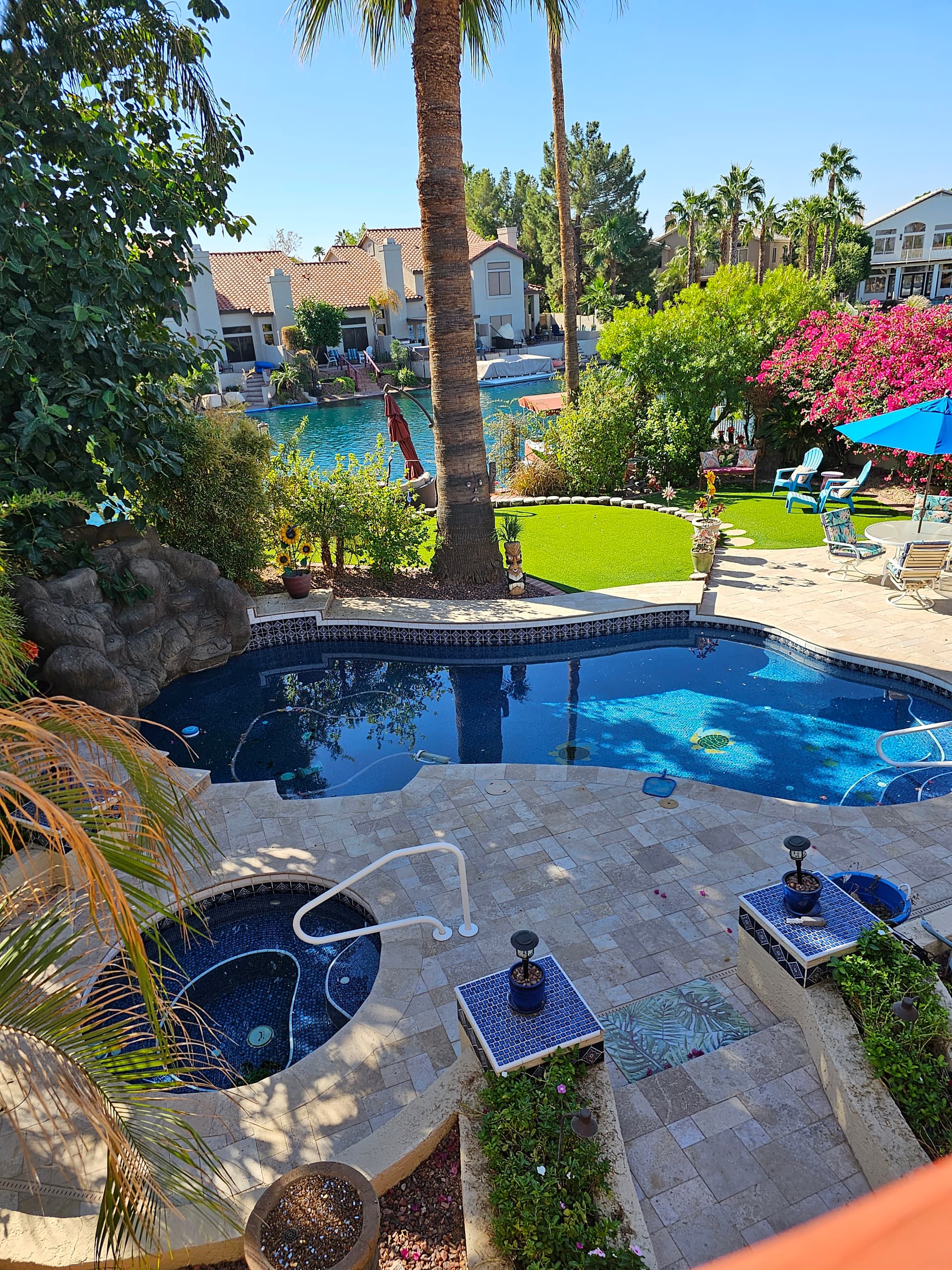 Pebble Tec Remodel — Aquatic Pools and Spas